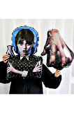 Wednesday Folyo Balon Wednesday Addams Wednesday Konsept Folyo Balon 85x58 cm 1 Adet