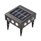 Asyagrup Panther Çim Ayaklı Solar Led Duvar Aplik / 20 Smd Led - Beyaz Işık