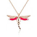 Gümüş Yusufçuk Kadın Kolye