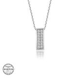 Swarovski Taşlı Gümüş Sırataş Kadın Kolye