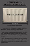 Kalorifer Petek Kapama 120 Cm (İÇ ÖLÇÜSÜ) Hazeran Desenli Mdf Safir Meşe