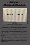 Kalorifer Petek Kapama 85 Cm (İÇ ÖLÇÜSÜ) Hazeran Desenli Mdf Safir Meşe