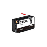 Hp 711XL-CZ133A Siyah Yüksek Kapasite Muadil Kartuş Avantaj Paket