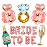 Bride To Be Bekarlığa Veda Parti Kutlama Seti 1