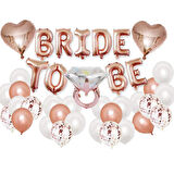 Bride To Be Bekarlığa Veda Parti Kutlama Seti 2