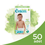 Önlem Botanika Bebek Bezi Aylık Fırsat 7 Beden XXLarge 50 Adet (19+ kg)