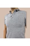 Erkek  Slim Fit  Pamuklu Polo Yaka T-Shirt