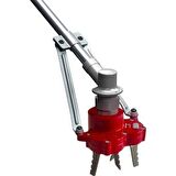 Chapello Pubert M2X Motorlu Tırpan Çapa Aparatı 2 Bıçaklı