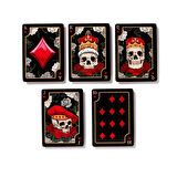 Puckator Skulls and Roses Premium Oyun Kağıdı Koleksiyonluk iskambil Kartları