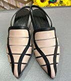 ÖZEL TASARIM 2025 MODEL AÇIK TOPUK KADIN AYAKKABI 5 CM MİNİ TOPUK