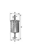 YAKIT FİLTRESİ LADA SAMARA 1300 61HP 09/91-