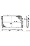 Motor Su Radyatoru Mercedes W202 S202 C208 R170