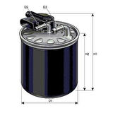 Purflux FCS930 Yakıt Filtresi Sensörlü V-Class W447 14-Vito W447 14- 6510901952