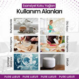 Amber Esansiyel Uçucu Koku Yağı Difüzör Esansı Buhurdanlık Yağı Aromaterapi Yağı 10 ml