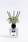  Beyaz Çiçekler Çubuklu Oda Kokusu Bambu Kokusu Kare Şişe White Flowers Reed Diffuser 100ml