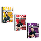 Yargı Yayınları 2026 KPSS Genel Kültür Tarih Coğrafya ve Vatandaşlık Soru Bankası Seti 3 Kitap