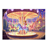 Ahşap Mdf Puzzle Yapboz Dönme Dolap Festivali 50 Parça 35*50 cm