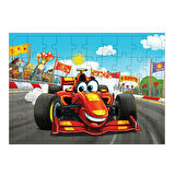 Ahşap Mdf Puzzle Yapboz Şehirde Yarış Günü 50 Parça 35*50 cm