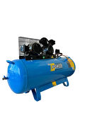 POWER 200 Lt Döküm Kafalı Yağlı Pistonlu Kompresör 380 Volt Trifaze, 3 Hp, 2 Piston, 8 Bar