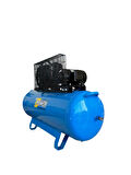 POWER 200 Lt Döküm Kafalı Yağlı Pistonlu Kompresör 380 Volt Trifaze, 3 Hp, 2 Piston, 8 Bar