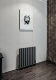 Warma Birgi Alüminyum Radyatör 625 X 600 Pütürlü Antrasit 7946