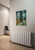 Warma Serez Alüminyum Radyatör 1040 X 600 Pütürlü Beyaz RAL 9016