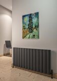 Warma Serez Alüminyum Radyatör 1230 X 600 Pütürlü Antrasit 7946