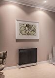 Warma Diva Çelik Radyatör 780 X 600 Pütürlü Antrasit 7946