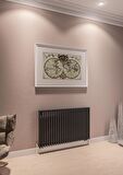 Warma Diva Çelik Radyatör 980 X 600 Pütürlü Antrasit 7946
