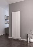 Warma Teos Çelik Radyatör 595 X 1800 Beyaz RAL 9016 Gloss 80