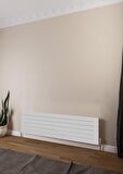 Warma Teos Çelik Radyatör 1600 X 445 Beyaz RAL 9016 Gloss 80