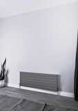 Warma Teos Çelik Radyatör 1000 X 445 Pütürlü Siyah RAL 9005