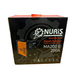 Nuriş MA200E İnverter Kaynak Makinesi 200A + 1 Paket 2.5mm Elektrot