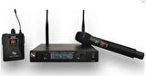 Pw-u150a Ey Kablosuz Uhf Mikrofon Seti: El, Yaka Ve Kafa Mikrofonu