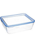 Pyrex 242A000/7045 Diktörtgen Cam Kapaklı Saklama Kabı 1,5 L