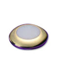 Tavan Lambası Mavi Ledli 12V Altın 80mm