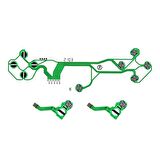 PS5 İç Film Flex Yeşil Set Ribbon Cable Playstation 5 Uyumlu Orjinal Yedek Parça PS5 Kol Tamir