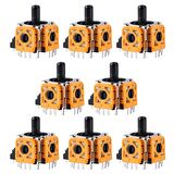 8 Adet PS4 Analog Motor 001 011 020 030 040 050 055 Playstation 4 Kol Tamir Orjinal Yedek Parça