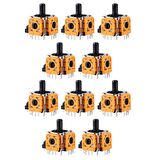 10 Adet PS4 Analog Motor 001 011 020 030 040 050 055 Playstation 4 Kol Tamir Orjinal Yedek Parça