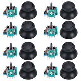 PS5 Analog Motor ve Topuz Seti 8+8 Playstation 5 Tamir PS5 Motor Kol Tamir Seti Yedek Parça
