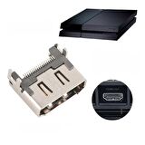 Playstation 4 Hdmi Soket Port Yedek Parça PS4 Fat Kasa Uyumlu PS4 Tamir 1. Sınıf OEM Yedek