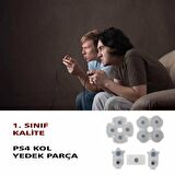 PS4 Kol Tamir 030 040 050 055 İç Lastik Takımı Silikon PS4 Yedek Parça Rubber Pad