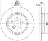 FREN DİSKİ ARKA W163 01-05