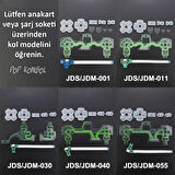 PS4 001 Model Tamir Seti İç Film Flex Şarj Soketi İç Lastik Takımı Playstation 4 Kol Yedek Parça