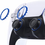 PS5 Ring DualSense Analog Çerçevesi PlayStation 5 Kol Tamir Parçası 2 Adet Halka Mavi