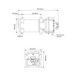 Seaflo Diyaframlı Hidrafor 220V 17lt/dk