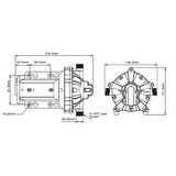 Seaflo Hidrofor 18.90lt/dk 12V 60PSİ 