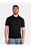 Unisex Standart Kesim Polo Yaka Kısa Kollu Lakost Tişört