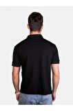 Unisex Standart Kesim Polo Yaka Kısa Kollu Lakost Tişört