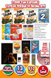 2.Sınıf Tam Kapsamlı Tatilde Tekrar ve İngilizce Destekli Eğlenceli Eğitici Okuma Seti